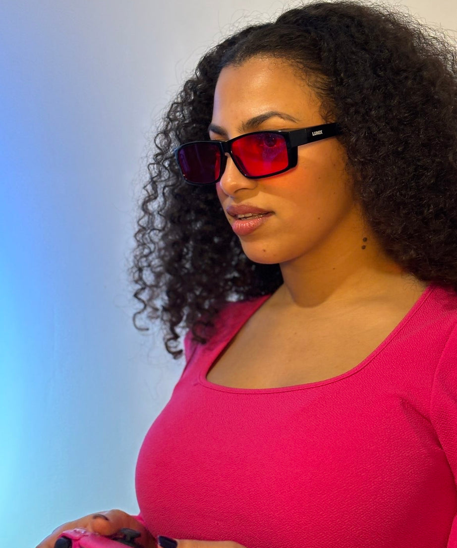 LUNIX Focus X – Lunettes Gaming Anti-Lumière Bleue